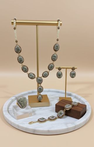Anant Jewellery Trendy Artificial Pendant Necklace Set
