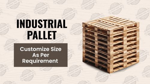 Polished Industrial Wooden Pallet, Color : Brown