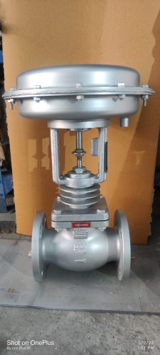 Pneumatic Mild Steel Control Valve for Industrial Applications