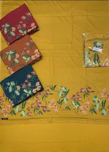 Cottn Wool Embroidered Ladies Suit for Suitable Clothing Home Decor