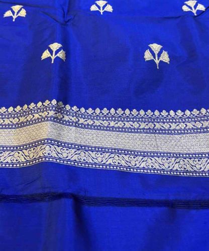 Resham Weaving Pure Kora Silk Suit Party, Festive