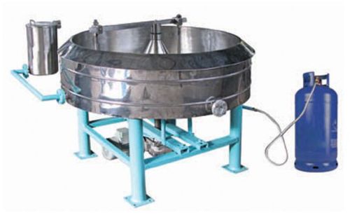 Mild Steel Industrial Food Processing Sautiner Machine