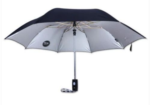 Rolex | 2-Fold Automatic Open Umbrella Black