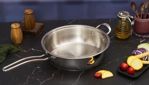 Saute Pans for Frying, Searing, Simmering