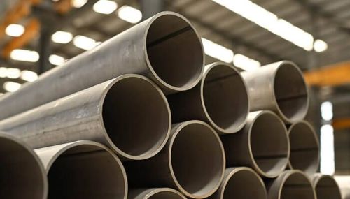 Stainless Steel ERW Pipe, Color : Silver for Industrial Applications