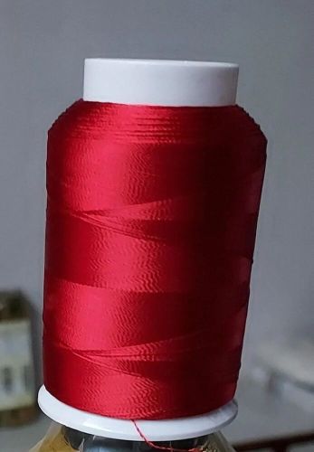 Dyed Viscose Rayon Embroidery Thread, Color : Red