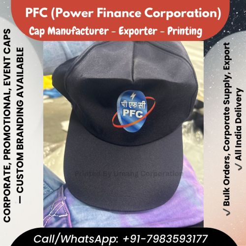 Pfc Corporate Logo Cap / Psu Branding Cap (Power Finance Corporation)