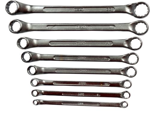 Polished Stainless Steel Ring Spanner, Color : Shiny Silver