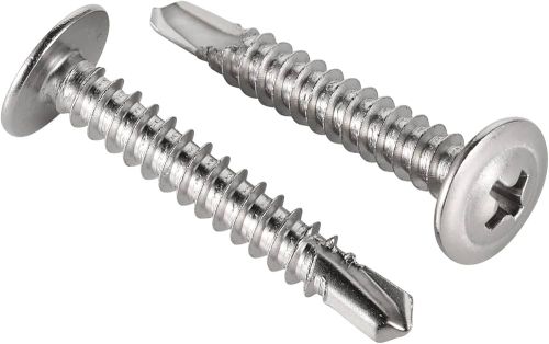 Truss Head Self Tapping Screw, Color : Silver