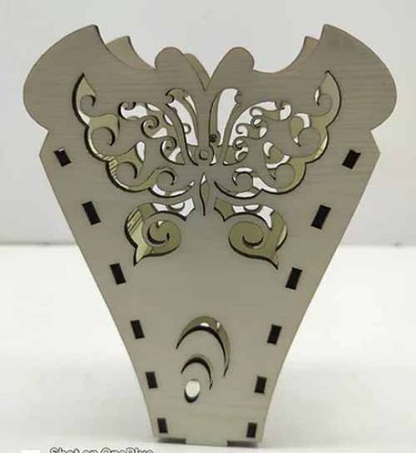 Antique Wooden Pen Holder for Desk Organizer