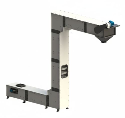 Mild Steel (MS) Electric Automatic Z Elevator for Material Handling