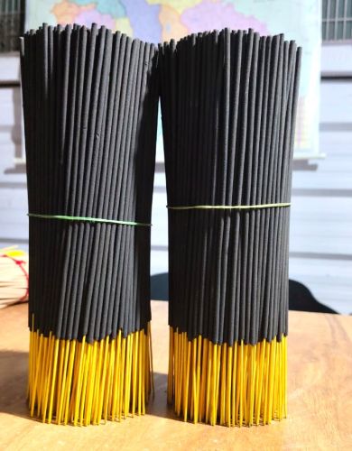 Black Raw Incense Sticks, Brand Name : Sanflourish, Length : 9 Inch