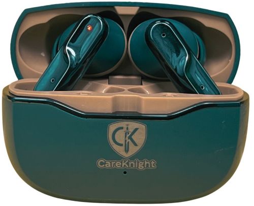 Careknight 900 Double Shade Wireless Earbuds, Color : Green & Golden