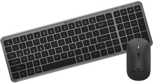 Amkette Y-Key Max Wireless Keyboard Mouse Combo