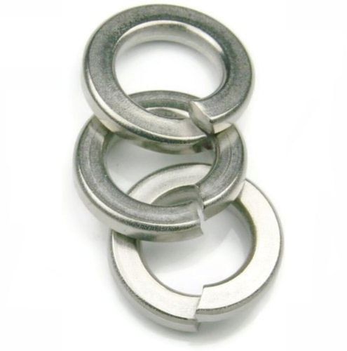 Mild Steel Spring Washer, Color : Silver