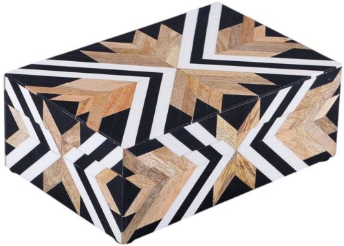 Resin Wooden Inlay Box
