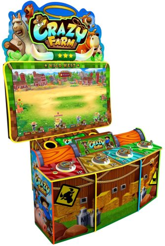 Hgr Amusement Crazy Farm Redemption Machine 2108 X2108x2723 Mm