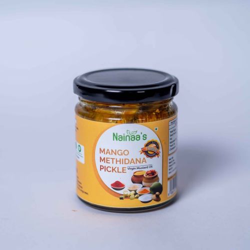 Mango Methidana Pickle, Packaging Size : 100g, 200g