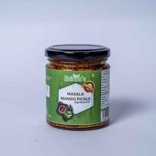 Masala Mango Pickle, Packaging Size : 100g, 200g 300g