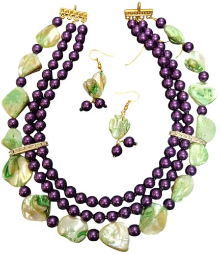 Glossy finish Mother OF Pearl Jewellery, Brand Name : Sreealankar