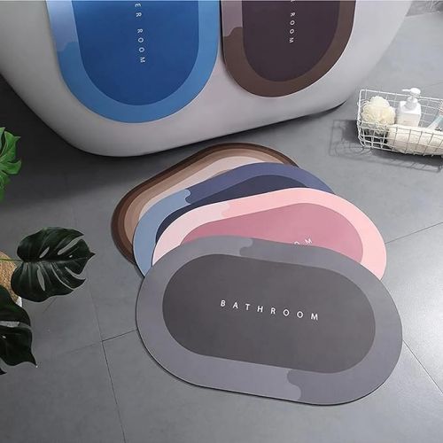 Rubber Super Absorbent Floor Door Mat Freesize Modern