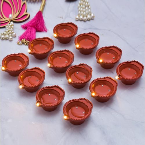 PLASTIC LED Water Diya, Diya Shape : CIRCULAR/OVAL, Form : SOLID