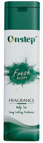 Onstep Fresh Rush Body Talcum Powder, Color : White, Gender : Unisex