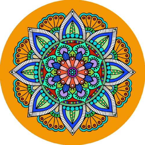 Polyester Printed Bath Mat Standard, Technics : Embroidered