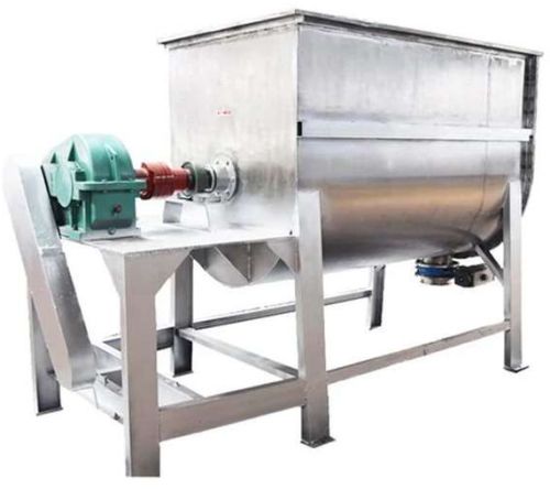 Automatic Electric Rotary Drum Blender, Color : Silver