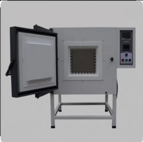 Electric Iron Rectangular Muffle Furnace, Color : Grey