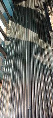 Jindal Polished SS Dairy Pipe, Color : Silver