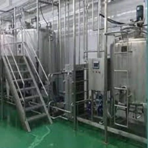 Automatic Electric Mild Steel Apple Juice Plant Machine