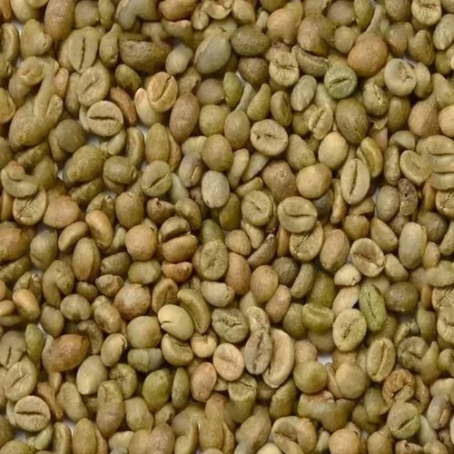 Robusta Cherry C Coffee Beans, Color : Light Green