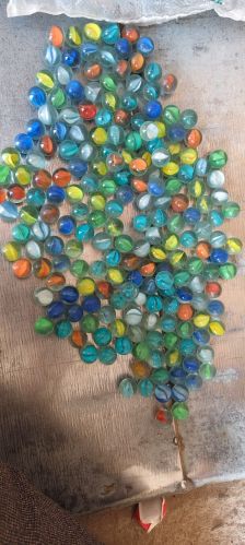 Polished Playing Glass Balls, Shape : Round