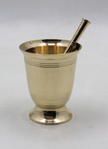 Krafts Inn Brass Khalbatta, Color : Sginy Gold