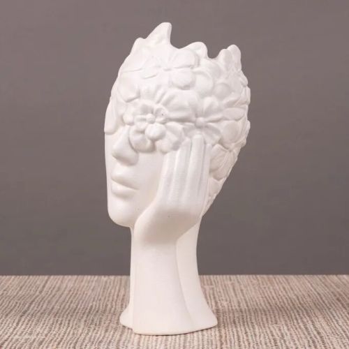 Scent Of Spring (white) Ceramic Vase