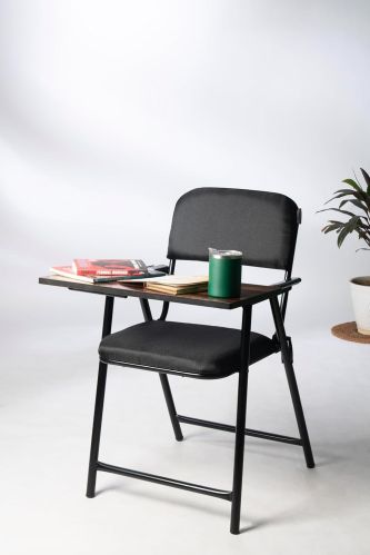 Polished Steel Study Table, Shape : Square, Round