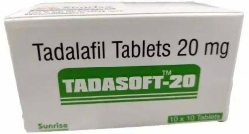 Tadasoft 20 Mg Tablets, Composition : Tadalafil