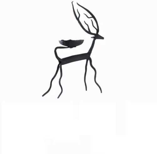 Deer Lamp Iron Craft