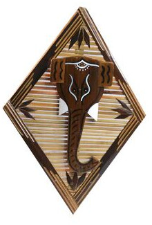 Handcrafted Bamboo Wall Hanging Of Lord Ganesha