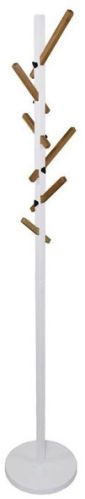 Wooden Frame Coat Rack, Packaging Type : White Brown