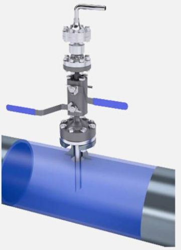 Chemical-resistant Materials Non-Retrievable Injection Quill
