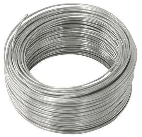 Galvanized Iron Wire, Color : Silver