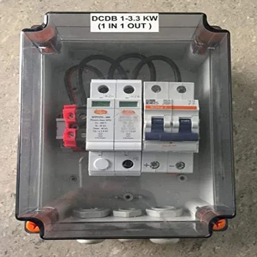 Solar Dcdb Panel, Color : Transparent