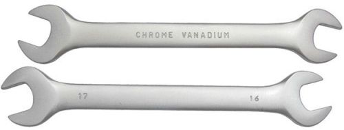 Crv Steel Double Open End Spanner