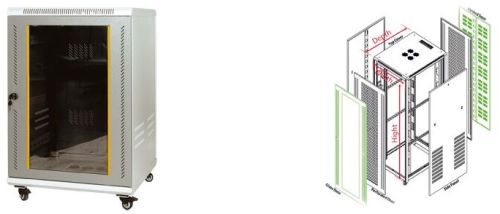 Mrs Floor Stand Network Rack Enclosure