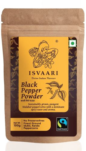 Isvaari Black Pepper Powder 100 Gm
