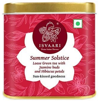 Isvaari Summer Solstice Tea 50g, Packaging Type : Airtight Container