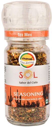 Mex Style Herbs and Spices With Special Crystal Grinders 38g