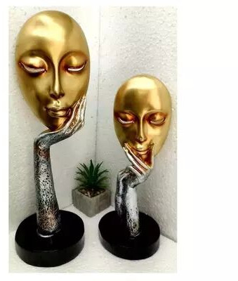 Resin Antique Face Home Decoration 11 & 15 Inch